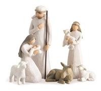 Statuette de collection Willow Tree - Nativité - Hauteur 22 cm - Largeur 7 cm - Profondeur 7 cm