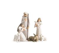 Statuette de collection Willow Tree - Nativité - Hauteur 22 cm - Largeur 7 cm - Profondeur 7 cm