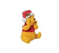 Statuette de collection Winnie L'Ourson Noël - Hauteur 8 cm - Largeur 6 cm - Profondeur 3 cm