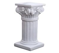 Statuette de colonnes grecques blanches en résine pour décoration d'intérieur, table de mariage, centre de table, décoration de jardin