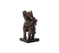 Statuette de décoration maman et son éléphanteau