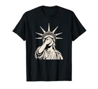 Statuette de la Liberté Contre Les Pleurs Resist - pour Homme et Femme T-Shirt