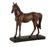Statuette Déco "Cheval" 38cm Marron