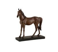 Statuette Déco "Cheval" 38cm Marron