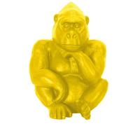 Statuette Déco En Magnésie ""gorille"" 54cm Jaune - Paris Prix