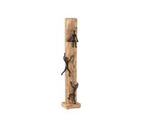 Statuette Déco "Figurines Grimpantes" 73cm Naturel