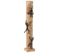 Statuette Déco "Figurines Grimpantes" 73cm Naturel