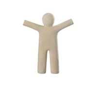 Statuette Déco "P'tit Maurice Rugueux" 41cm Beige