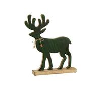 Statuette Déco Renne "Gabriel" 41cm Vert