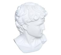 Atmosphera Statuette déco « Tête César » 25 cm Blanc G