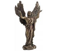 Statuette décorative Metatron coulée à froid de 37 cm, couleur bronze