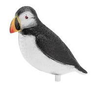 Statuette d'oiseaux de mer, sculpture d'oiseaux de mer en plastique sculptée à la main, réaliste et vive, décoration de la maison pour jardin et patio extérieur