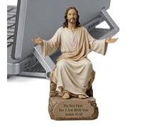 Statuette du Christ - Statue religieuse en résine artisanale catholique,Pour église maison salon bureau table étagère décoration - pour Église, maison, salon, bureau, table, décoration de fête