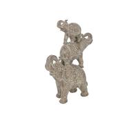 Statuette Eléphant Créateur d'intérieur en Résine 31,5cm Marron