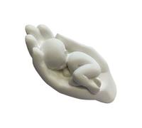 Statuette émotion blanche