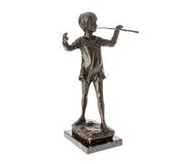 Statuette en bronze statue figure Peter Pan après George Frampton réplique