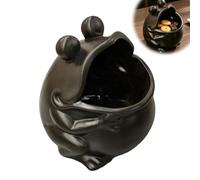 Statuette en céramique en forme de grenouille à grande bouche, bol en forme de animal mignon pour table pélican, boîte de rangement en céramique, grenouille, requin