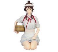 Statuette en PVC FuRyu Hell's Paradise Jigokuraku Noodle Stopper Sagiri Blanc 10 cm