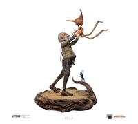 Statuette en résine Iron Studios Pinocchio Art Scale Gepeto & Pinocchio Gris 23 cm