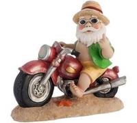 Statuette en résine Lutin sur Moto 24 cm G