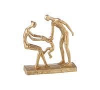 Statuette Famille "Brady" 28cm Or