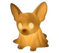 Statuette Fantôme Chien Halloween | Veilleuse LED Chien Fantôme Halloween - Décoration de Table Effrayante pour Intérieur Fête | Fête Anniversaire