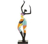 Statuette Femme Danseuse "Rubic" 38cm Multicolore