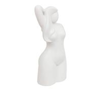 Statuette Femme en Céramique "Soleya" 28cm Blanc