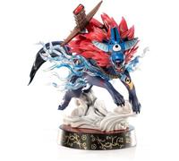 Statuette - FIRST - Okami - Oki (Forme de loup) - 21 cm - Blanc - Objet décoratif