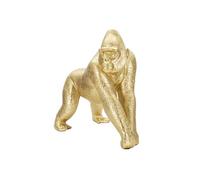 Statuette Gorille Design en Polyrésine 24cm Or