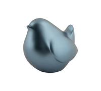 Statuette gros oiseau Present Time Bleu 8,1x9,6 cm