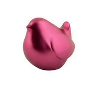 Statuette gros oiseau Present Time Rose 8,1x9,6 cm