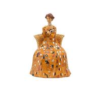 Statuette en résine inspirée de Klimt - LADYBUG - Hauteur 30.5 cm - Largeur 21.5 cm - Profondeur 18 cm