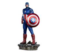 Statuette - Iron Studios - Captain America - Échelle 1/10 - Résine - Intérieur