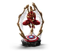Statuette - IRON STUDIOS - Spider-man Iron Armor - CCXP Exclusive 2024 - 24 cm - Rouge