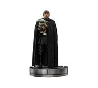 Star Wars The Mandalorian Luke Skywalker And Grogu The Child Art Scale Figure Noir