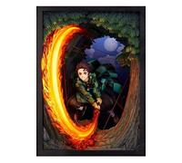 Merchandising Licence Goodsmile Demon Slayer-Tanjiro Hinokami Kagura Dance-Statouettes PVC 36 cm, One Size