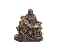 Statuette La Pietà de Michel-Ange 26 cm Marron