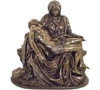 Statuette La Pietà de Michel-Ange 26 cm Marron G