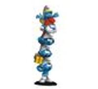 Plastoy Collectoys – Colonne de Schtroumpfs, Bleu