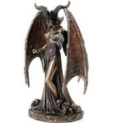 Statuette Lilith en résine aspect bronze BRONZE G