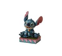 Statuette - Lilo Et Stitch - Disney Traditions Stitch Assis Et Souriant