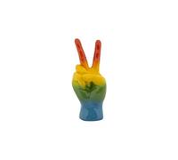 Statuette main en polyrésine Rainbow Win