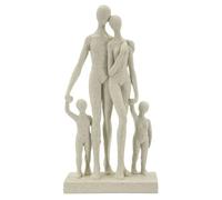 Statuette Mauro Ferretti Family Stons Beige 16x8x30,5 cm
