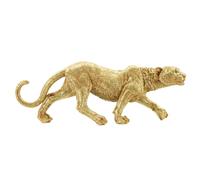 Statuette Mauro Ferretti Leopardo Shant Doré 89x21x33 cm