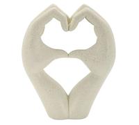Statuette Mauro Ferretti Love Beige 5x7x20 cm