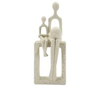 Statuette Mauro Ferretti Maternita'Stons Beige 10x7,5x26 cm