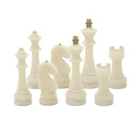 Statuette Mauro Ferretti Quarzy (x8) Blanc 4,4x9,2 cm