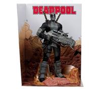 Statuette - McFarlane Toys - Deadpool N°1 - Grey Suit (Chase) - Échelle 1/6 - 27 cm