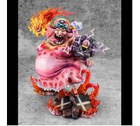 Statuette - MEGAHOUSE - P.O.P. Great Pirate Big Mom Charlotte Linlin 3 - PVC - 36 cm - Avec socle
